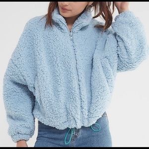 BLUE URBAN TEDDY BEAR JACKET💙🦋🌀